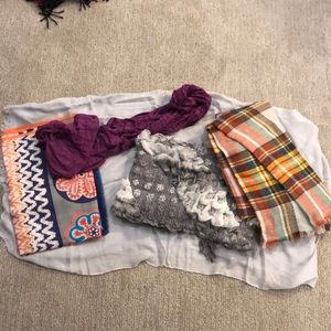 Various scarves